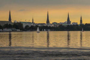 Hamburg Abendstimmung